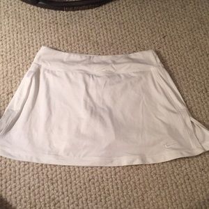 White nike tennis/golf skort